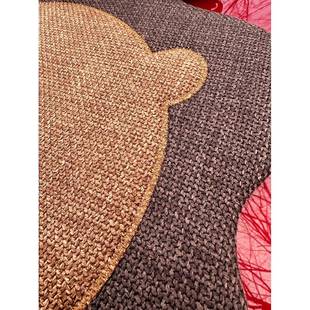 汽车座垫四季 亚麻星愿垫棉缤果海鸥座椅垫车398透爱气女可麻卡通