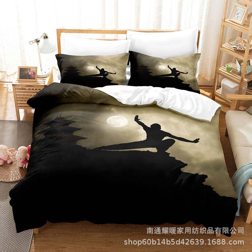 工厂直供3d数码印花磨毛床上用品四件套三件套功夫床单被单枕头,玩具/童车/益智/积木/模型,垂直悬浮玩具,淘宝优惠券,粉丝福利购,淘宝优惠卷