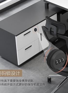 老板桌总裁经理管大主公班台办公桌椅子组00120合桌办室单人桌电