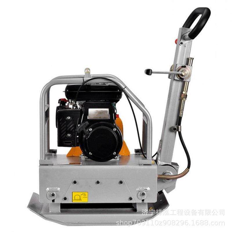 柴油手推平板夯机30V3868电汽动冲击土夯油立式打夯机