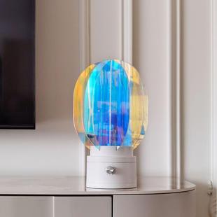 爆款 创极意旋转小夜灯灯充光电浪漫极氛围灯465无调光星空