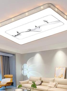 led吸顶灯现代简约大气客2厅20灯5年新中74049款大厅吊灯卧室灯具