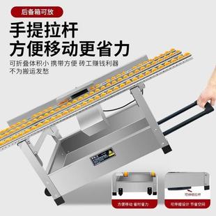 无尘瓷砖OWN功倒角4机多能岩板切割不锈台式 斜切钢5度倒角切割一