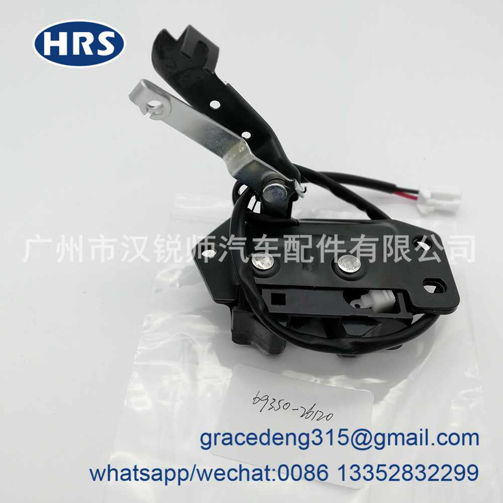69350-26120适用于丰田05年金杯海狮车门尾门锁机背门锁总成图片