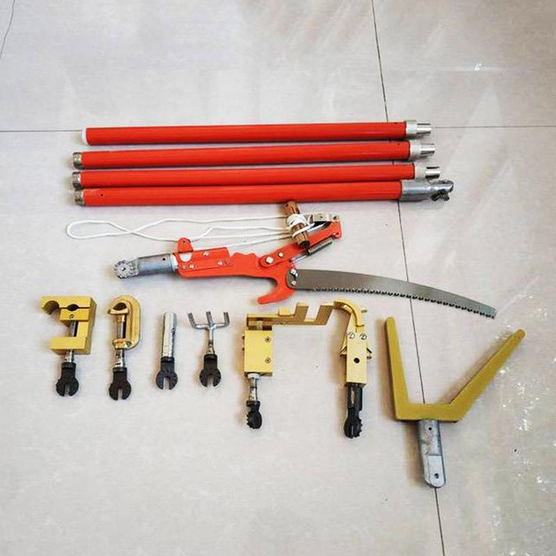 0K套V10KV带电带电作业1装绝缘杆电线路组力合工具高压带电接火操