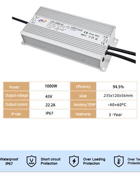 154300W防防水开E关电源24V36V48V45VLD驱动1200W大功率水0电源