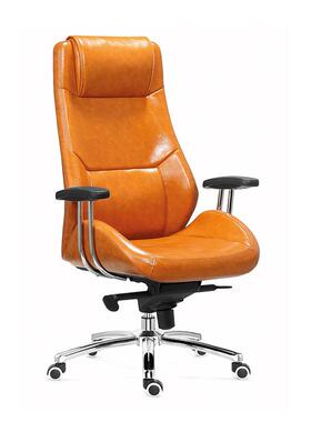 网规吧公司西皮电脑H48椅现代简约皮制升降转椅人体工学椅定制格