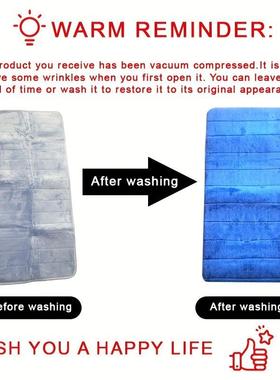 2laz6010925件款3包记忆海绵浴新垫浴室地0毯套装3套吸水浴垫