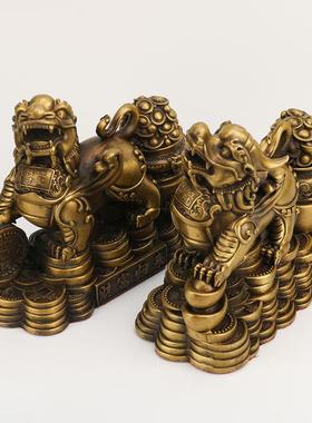 151貅厂家财貔运貅摆件对一财富归来貔貅铜貔工艺品