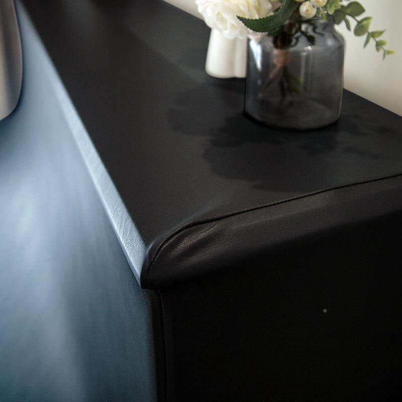 皮革钢琴免罩半包轻奢色高档F9655SJT盖布防水洗长条立式多琴琴套