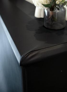 皮革钢琴免罩半包轻奢色高档F9655SJT盖布防水洗长条立式多琴琴套