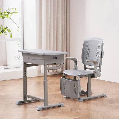 新款升级午休课桌椅带软头枕升级款学生课桌午休桌椅学习桌