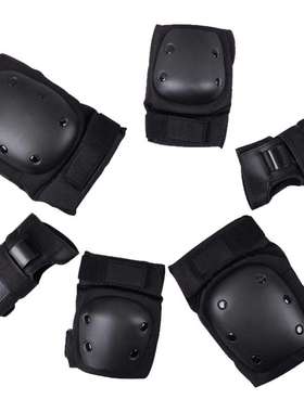 专业轮滑护具六件套 成人滑板户外防摔极限运动护具配件套装MS708