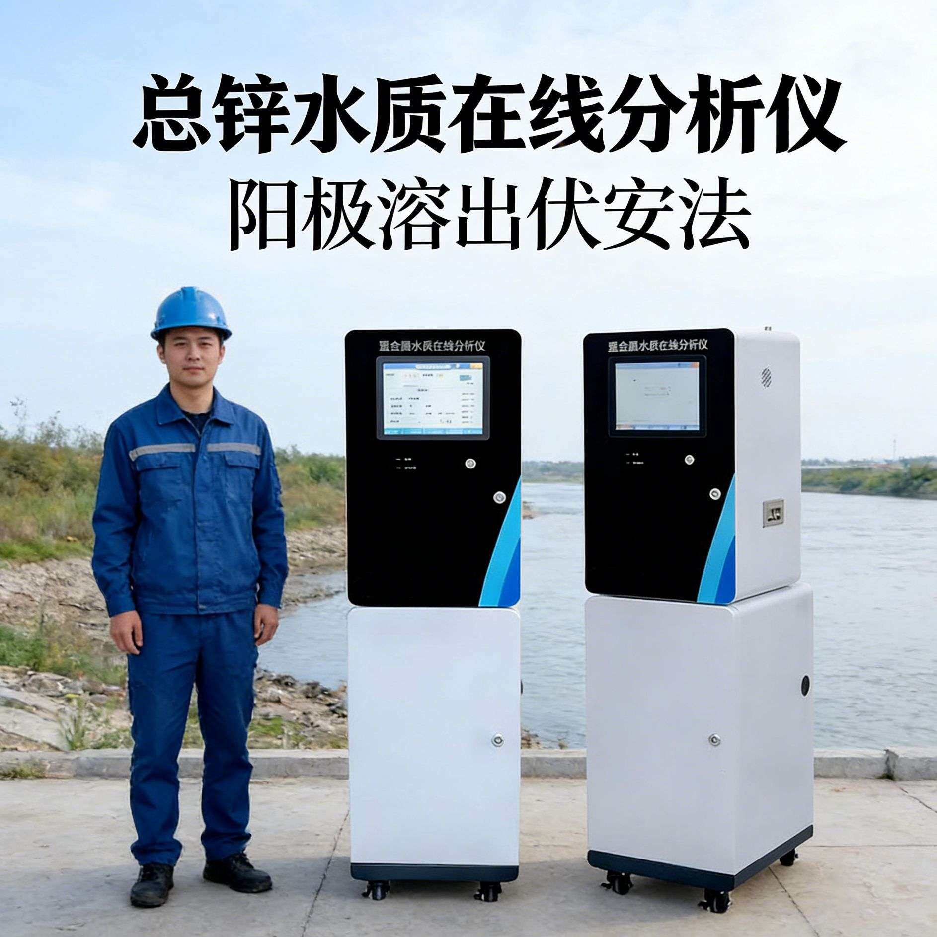 总锌水质在线分析仪(阳极溶出伏安法)人工河断面地表水在线监测