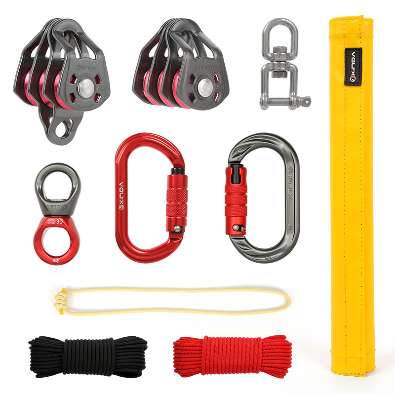 欣达 滑轮省力系统比1滑轮组升降吊装重物轻松提升托拽器吊运