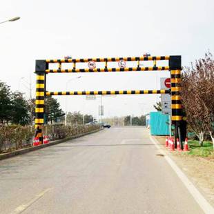 高速公路限高架道路涵洞桥面固定限高杆乡道村道小区车库限高架杆