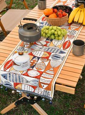 户外折叠椅便携野餐烧外烤超轻铝合金质露桌营野蛋OPM卷桌户木外