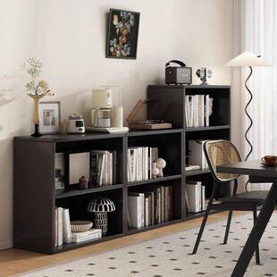 卡莱克家用木合制书架子柜靠墙童IYJ格组书柜电视柜客厅置儿物架