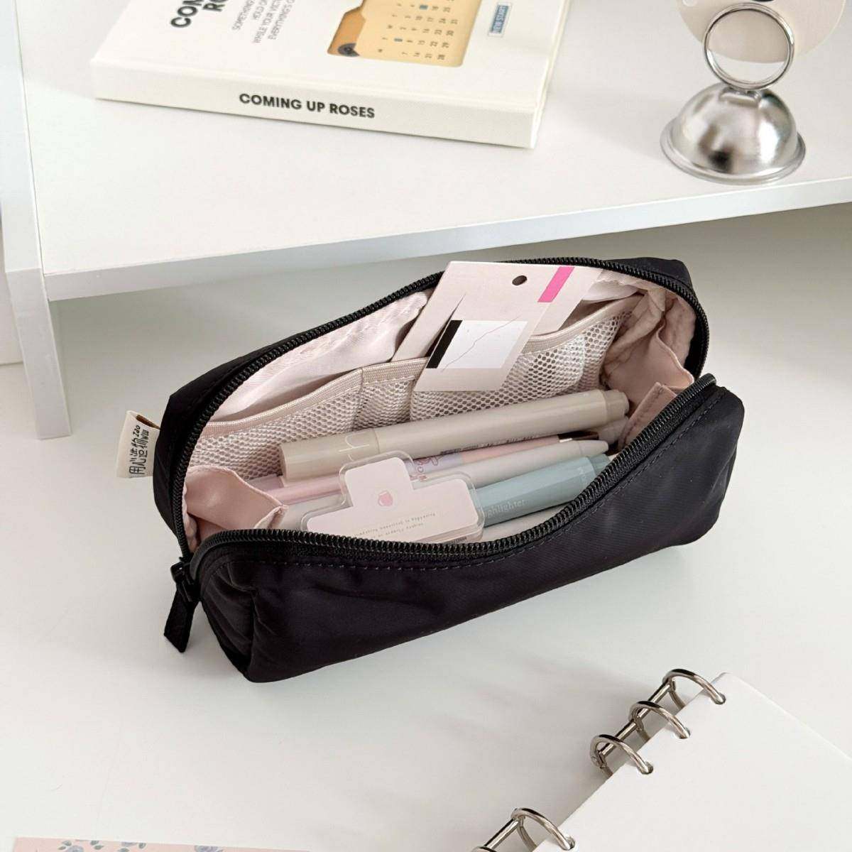 小文众防软呼网布夹层收729纳笔袋大容量日系具学盒儿童便水携开,文具电教/文化用品/商务用品,笔袋,淘宝优惠券,粉丝福利购,淘宝优惠卷