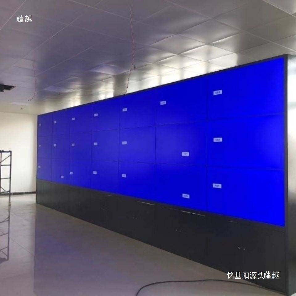 落地式移动支架监控显示器电视墙设备柜46/49/55寸液晶拼接屏机柜