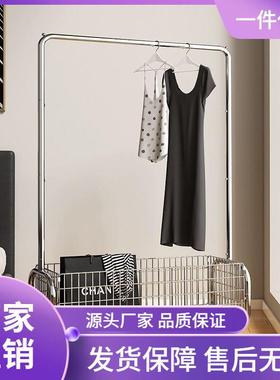 衣架架落移地卧室dmdm晾挂衣架动奢转角衣帽轻隔夜收纳衣服置物架