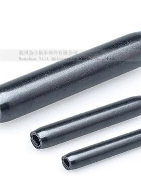 子65钢GB879.3重型卷制ULF弹性销圆柱定锰位冲压空心销子2卷销4*