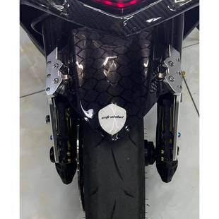 九号E80C/E125/E200PX/MMA/GMBKY5C前挡泥板小牛N1S/NT碳9纤维挡