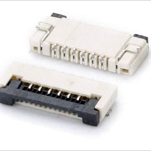 FP/FFC接器C0.5m间距1UNS0pin环保高温2.连m0H掀盖翻盖