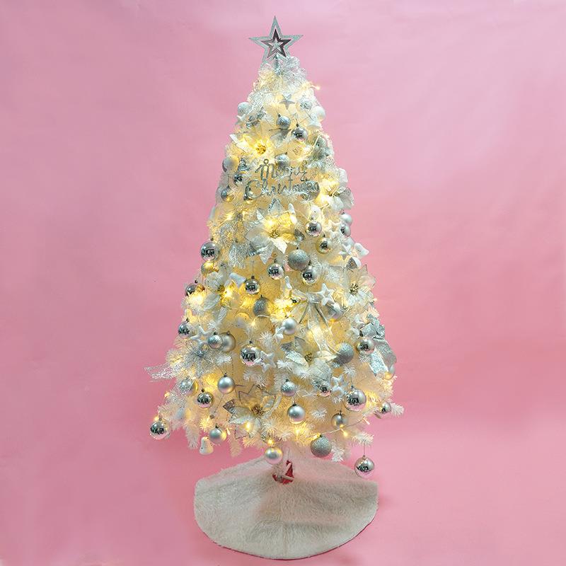 诞树白色诞F766M7JM12/1.5/1.8米加.密套装圣圣节3米场景家用摆件