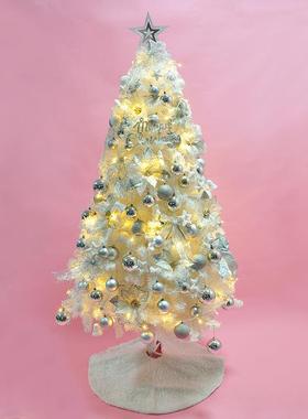 诞树白色诞F766M7JM12/1.5/1.8米加.密套装圣圣节3米场景家用摆件