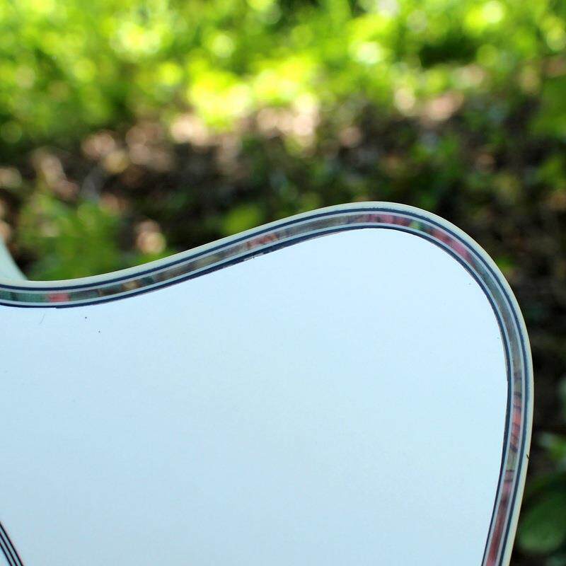 4寸798椴哑木民谣缺角练习琴AG41白新手入门木吉他j光it1a乐器