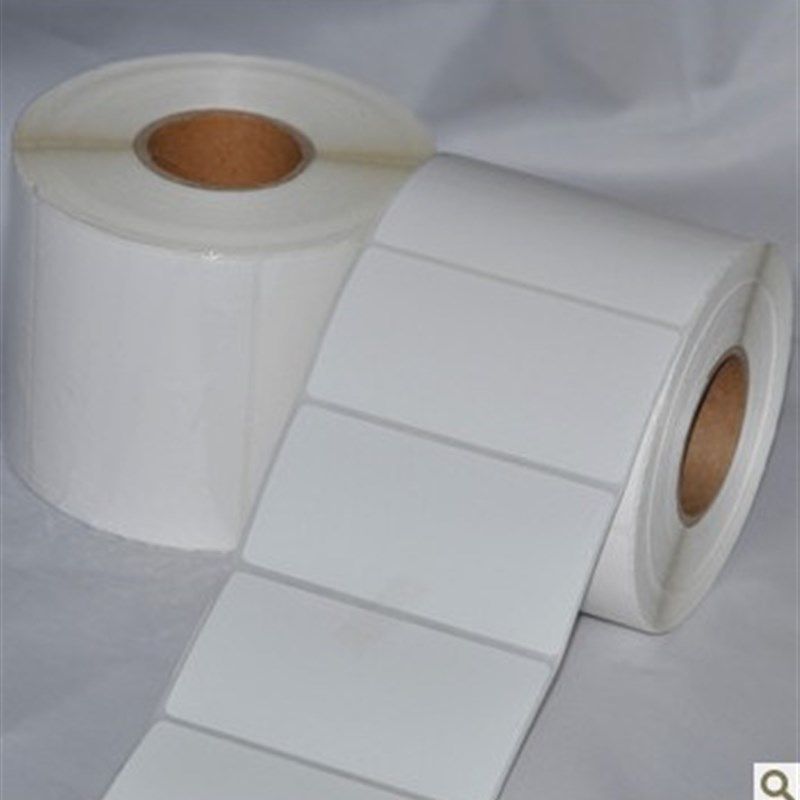 铜版纸白标白色标签打印纸条码贴80*40*20*25*30*35*45*50*60*70