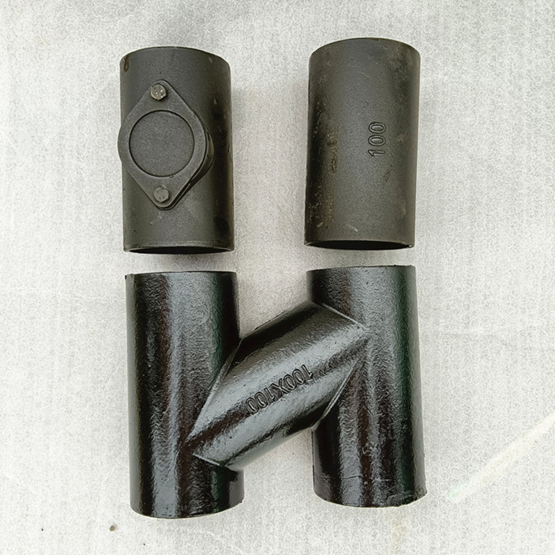 柔性铸铁管W型H管DN75 100 1下水排水管配件异径接头寸管件