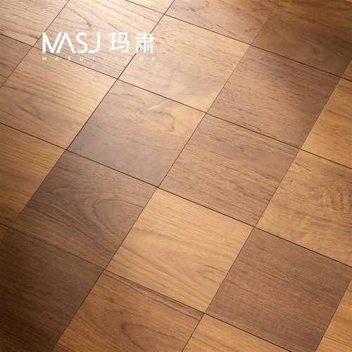 魔方/玛肃欧橡方形家用三层实木复合地板现代极简ENF级地暖地板