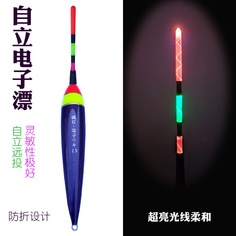 全自立矶钓自立阿波立漂全自重远投黑鲷海钓浮漂夜钓高灵敏渔具