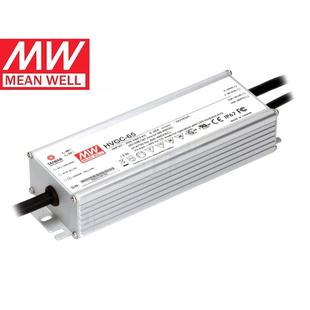 明纬65W开关电源HVGC-65-350B/500B/700B/1050B 调光LED驱动器