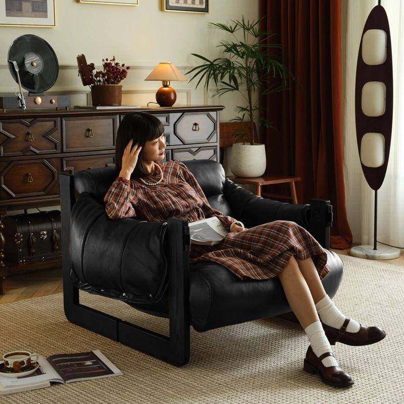 泽西岛椅设计师款单人沙发椅家用客厅轻奢复古休闲可躺懒人沙发椅,鲜花速递/花卉仿真/绿植园艺,割草机/草坪机,淘宝优惠券,粉丝福利购,淘宝优惠卷