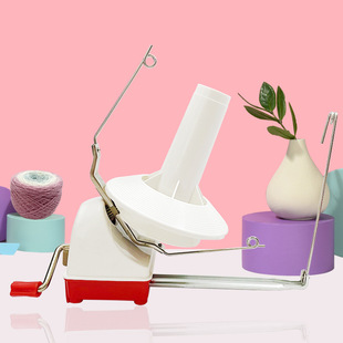 手工毛线绕线器 家用毛线合股器手动摇绕线机合线器摇线机