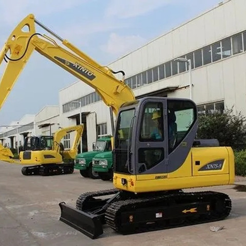 犀牛XN5-L/50-挖土机玻璃前档门上下右推拉钢化玻璃