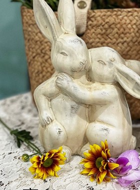 红陶花园摆件 露台花园 客厅 摆件