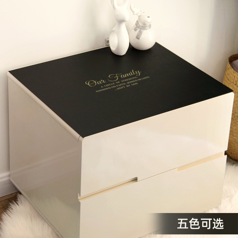 简约家用防水防油防烫寝室床头柜垫防尘茶几垫餐桌垫办公桌台布垫
