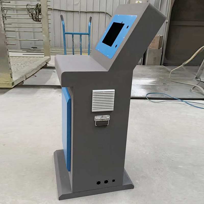 琴式配电箱 plc电气控制柜 机械配操控台操作台 斜面配电箱定制