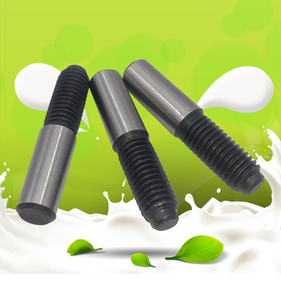 GB881螺尾锥销热处理磨光锥销硬度38-46 外螺纹锥销淬火 30