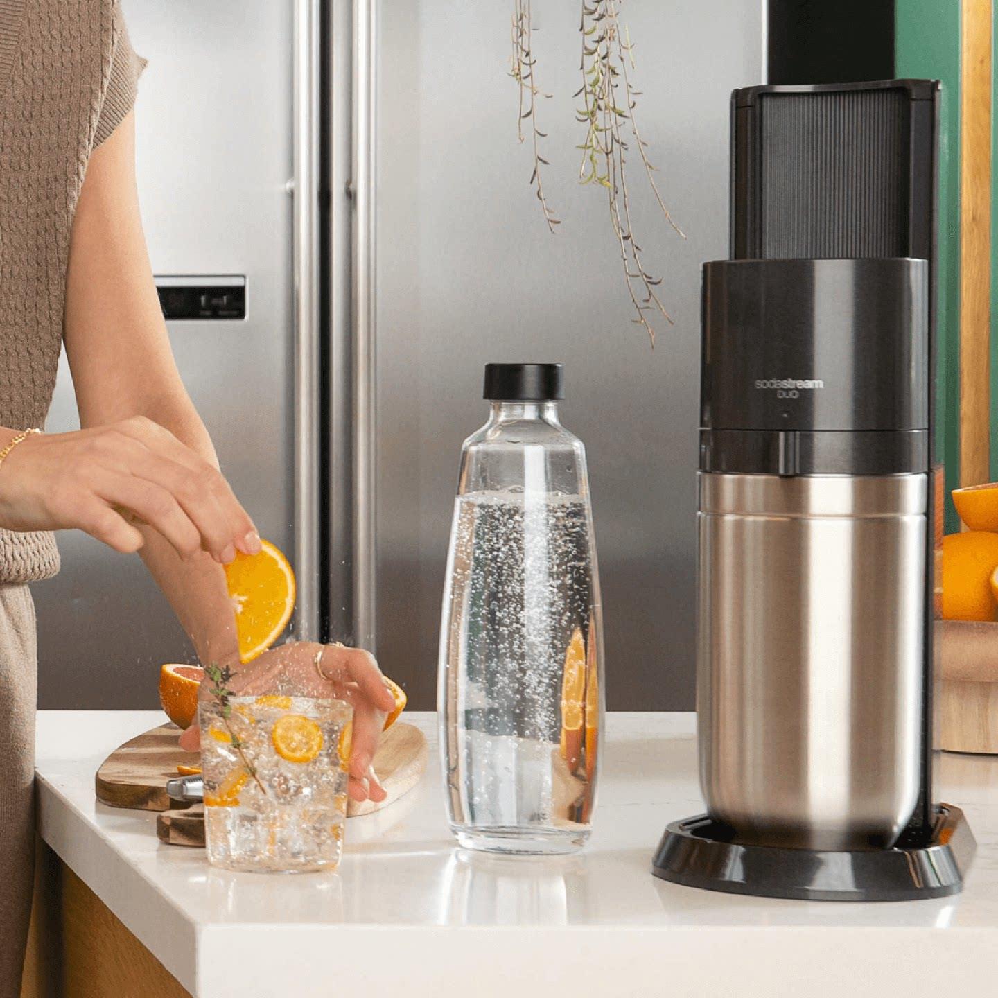 SodaStream气泡水机DUO家用便携碳酸饮料苏打水机奶茶店餐厅商用