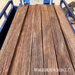 老榆木风化木板装修原木板榆木地板吊顶木板民宿装饰木板木材板条