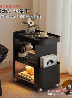 升级款约民宿简沙边几移动迷你茶几酒店发轻奢意桌RMV创子床头柜