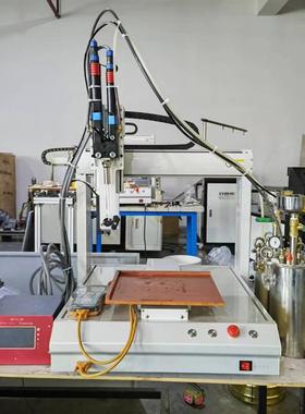 自全动小型445灌胶AB胶微机量点胶机精密灌胶涂胶设备桌面机点胶