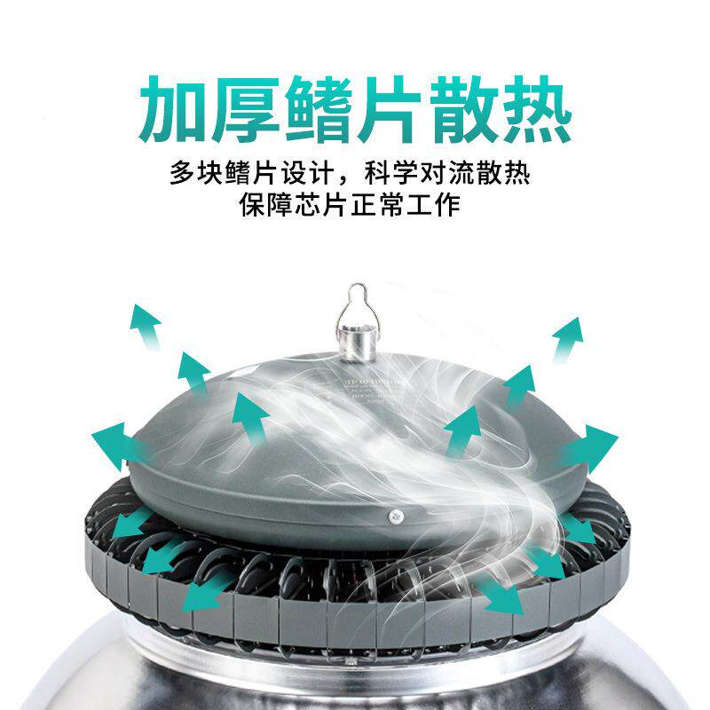 led工矿灯010房瓦车间仓库灯照明200w超亮足瓦顶棚厂吊灯150BZWW