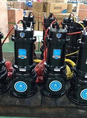 ZG无TPYBY高扬动程电潜HRN水排污泵船用440v堵塞不锈切钢割排污泵