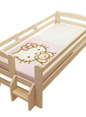 BTV4童拼儿QNH床接加延宽床实木边床边床简约经济环保无害简易单